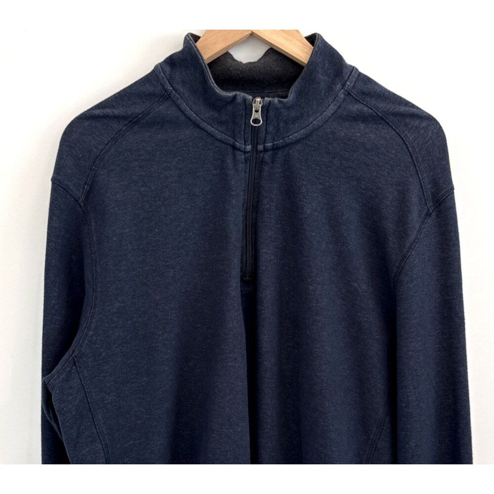 Copper & Oak Supply Men’s Sz XL Blue 1/4 Zip Sweatshirt Sweater Pullover NWOT
